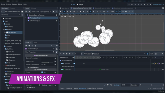 Create a Complete Grid-Based Puzzle Game in Godot 4 with C# – Screenshot 2