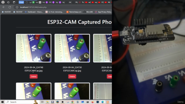 Uploading ESP32-CAM Images to a PHP Website with Arduino IDE – Screenshot 2