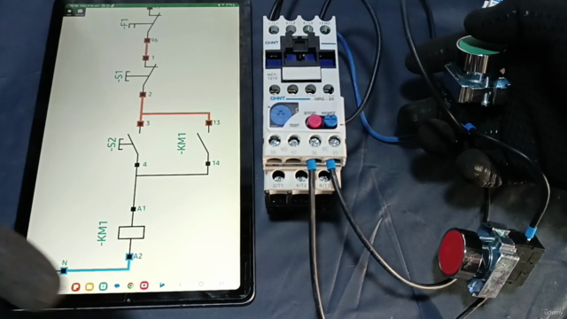 Lógica de contactos con Simurelay - Control industrial – Screenshot 1