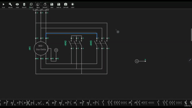 Lógica de contactos con Simurelay - Control industrial – Screenshot 3