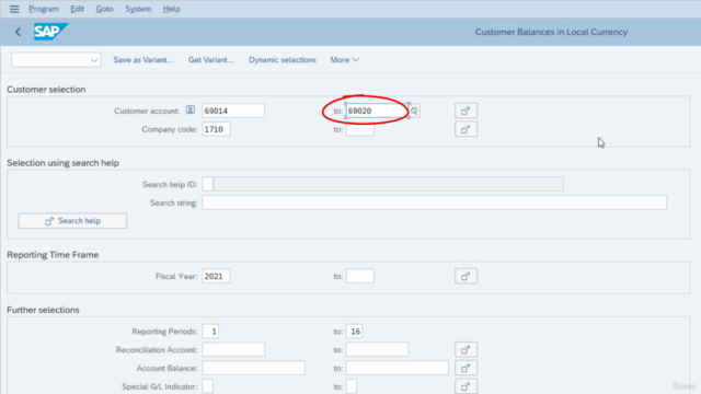 SAP S/4HANA Foundations - Basic Reporting – Screenshot 3