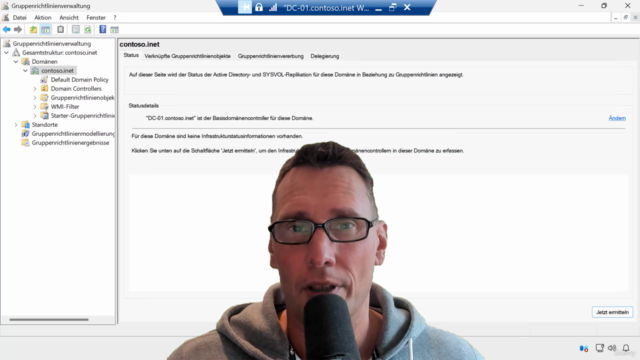 Active Directory Gruppenrichtlinien mit Windows Server 2025 – Screenshot 1
