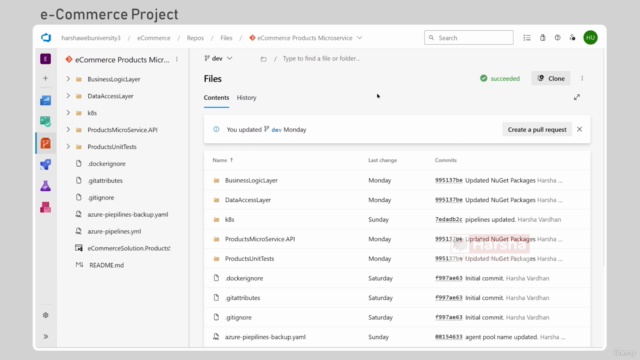 .NET Microservices with Azure DevOps & AKS | Basic to Master – Screenshot 1