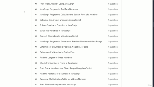 JavaScript Coding Interview Questions [with SOLUTIONS] 2025 – Screenshot 1