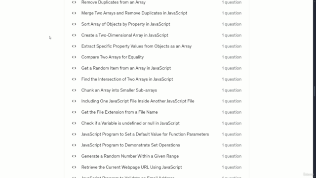 JavaScript Coding Interview Questions [with SOLUTIONS] 2025 – Screenshot 3