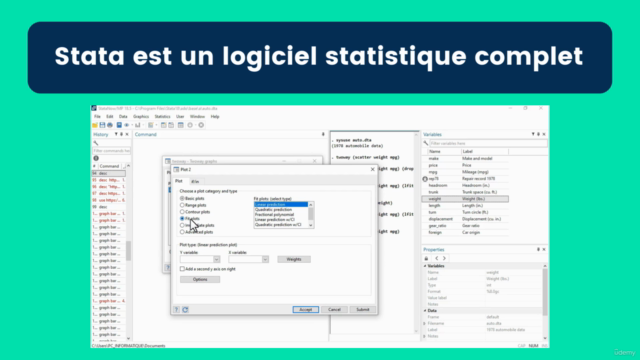 STATA de A à Z : De Débutant à Expert en Analyse Statistique – Screenshot 1