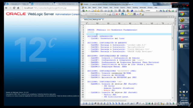 Weblogic 12c Middleware Fundamentals – Screenshot 1