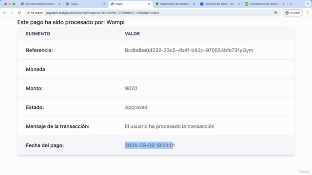 Procesar pagos para LATAM en Laravel – Screenshot 4
