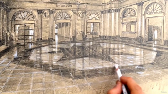 Drawing and Sketching Vol 2: Learning with a Train Station – Screenshot 2