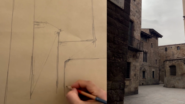 Drawing and Sketching Vol. 3: Capturing Ancient Urban Spaces – Screenshot 2