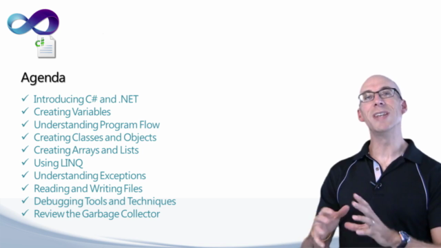 C# Introduction – Screenshot 1