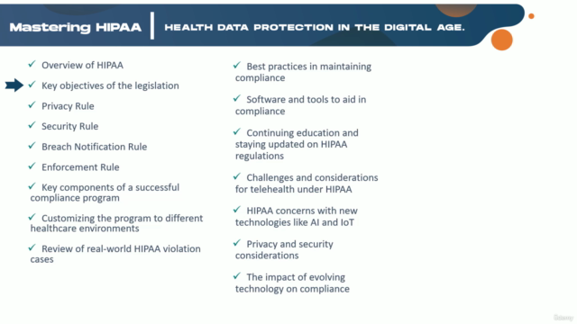 Mastering HIPAA Compliance – Screenshot 2