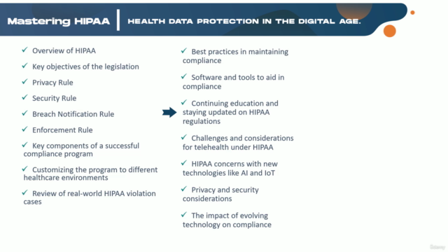 Mastering HIPAA Compliance – Screenshot 3
