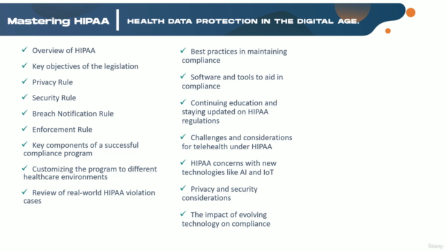 Mastering HIPAA Compliance – Screenshot 4