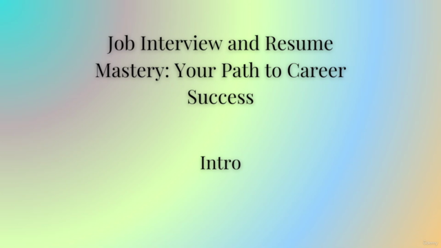 Ultimate Job Seeker Course - Resume, Cover Letter, Interview – Screenshot 1