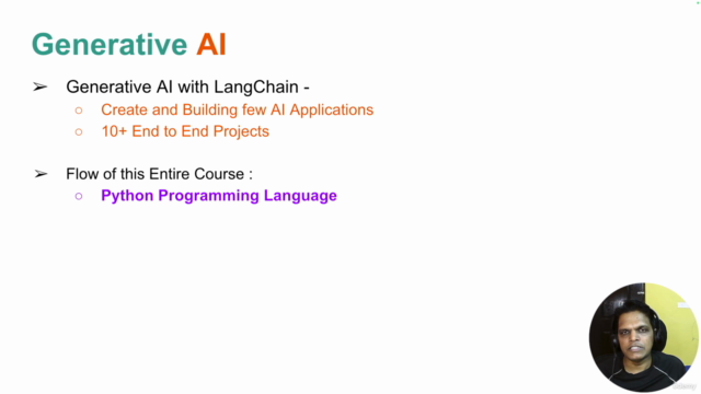 Generative AI Complete Bootcamp - NLP, Transformers & Gen AI – Screenshot 1