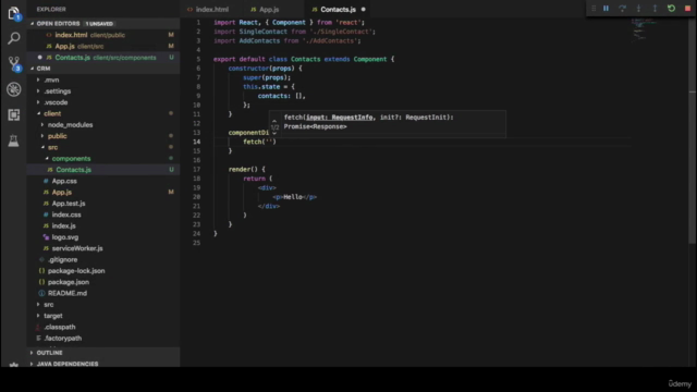 Creating Full-Stack Applications with React and Spring – Screenshot 3