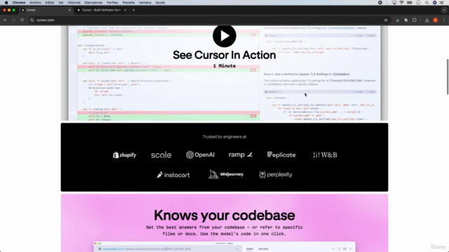 Cursor - Programa con IA usando Cursor – Screenshot 1