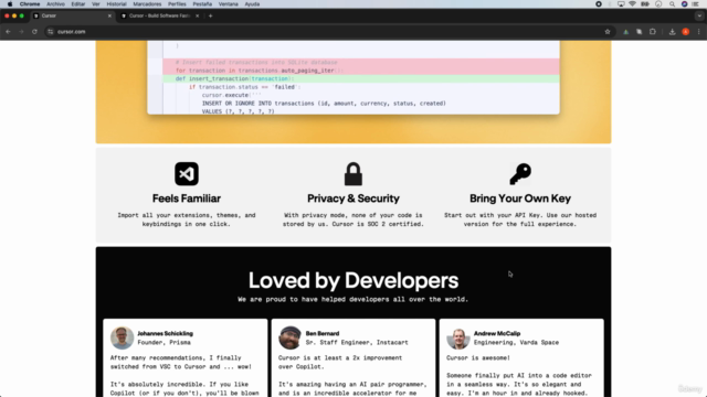 Cursor - Programa con IA usando Cursor – Screenshot 3