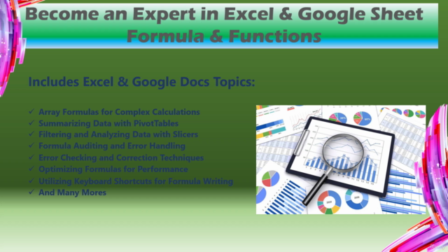 Become an Expert in Excel & Google Sheet Formula & Functions – Screenshot 4