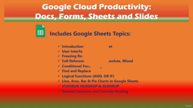 Google Cloud Productivity: Docs, Forms, Sheets and Slides – Screenshot 4