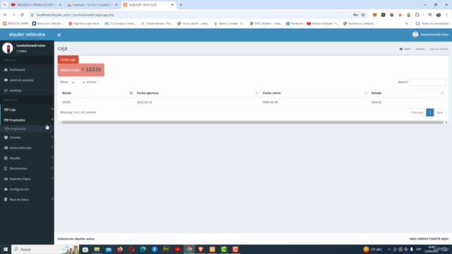 sistema de alquiler de autos php codigo fuente – Screenshot 1