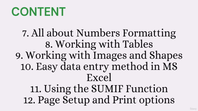 MS Excel Masterclass for Job Seekers Accounting Success – Screenshot 2