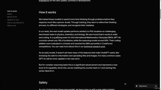 ChatGPT o1 Models from OpenAI - AI for Complex Workflows – Screenshot 3