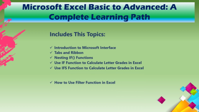 Microsoft Excel Basic to Advanced: A Complete Learning Path – Screenshot 2
