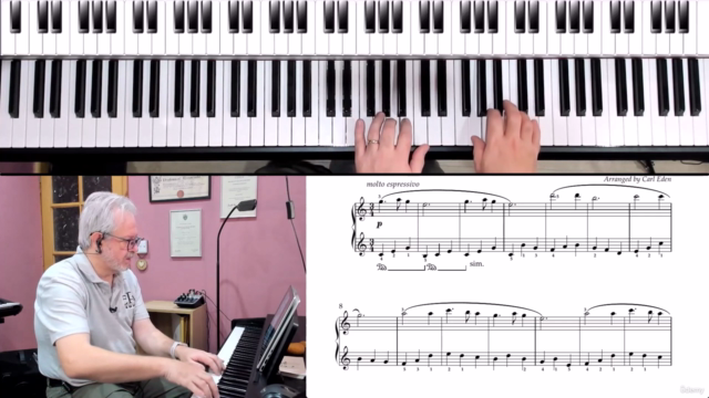 Play 10 Popular Christmas Carols Arranged for Beginner Piano – Screenshot 2