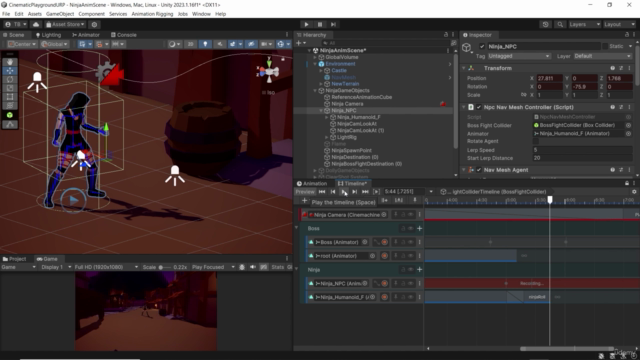 Unity Cutscenes: Master Cinematics, Animation and Trailers – Screenshot 2