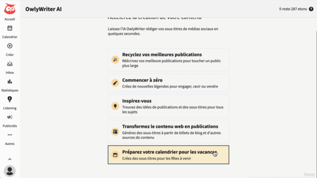 Comment créer une stratégie marketing sur les médias sociaux – Screenshot 3