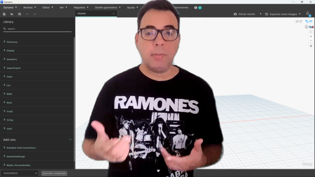DYNAMO y DesignScript PARA REVIT. De CERO a EXPERTO. Parte 1 – Screenshot 1