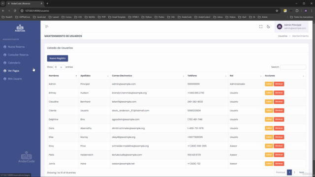 Crea un Sistema de Reservas con Laravel, PayPal y WhatsApp – Screenshot 1