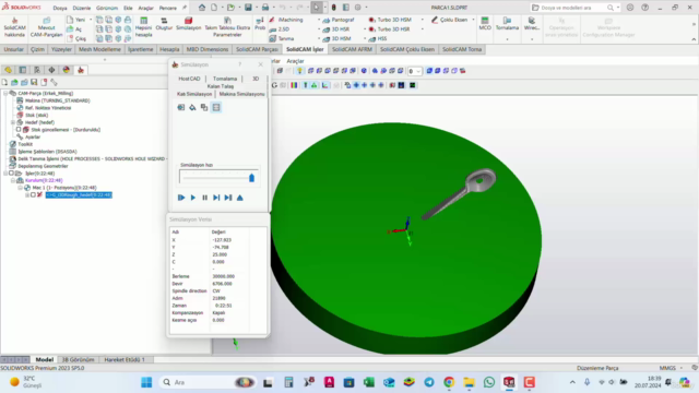 SolidCAM 2023 Video Ders Eğitim Seti – Screenshot 3