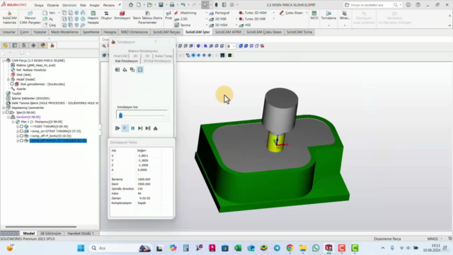SolidCAM 2023 Video Ders Eğitim Seti – Screenshot 4