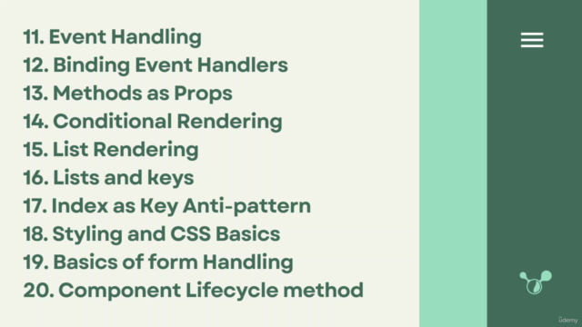Hands On React JS From Beginner to Expert – Screenshot 2