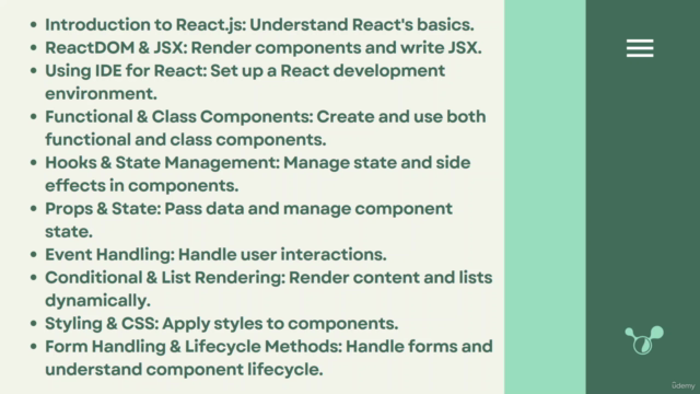Hands On React JS From Beginner to Expert – Screenshot 3