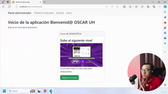 Login de usuario en php y mysql – Screenshot 1
