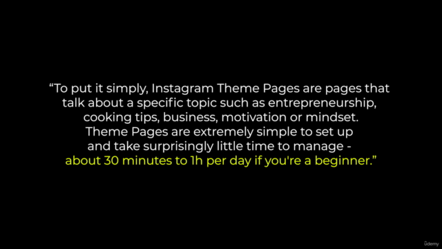 Instagram University: Grow And Monetize Your IG Theme Page – Screenshot 1