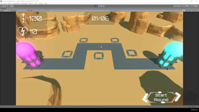 Master Unity: Build a Sci-Fi Tower Defense Game from Scratch – Screenshot 1