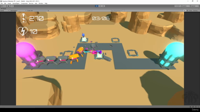 Master Unity: Build a Sci-Fi Tower Defense Game from Scratch – Screenshot 3