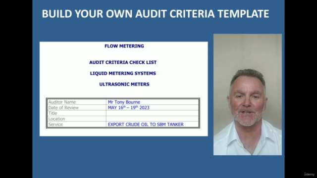 How to BUILD Own AUDIT Flow Metering Oil Gas Criteria Sheet – Screenshot 1