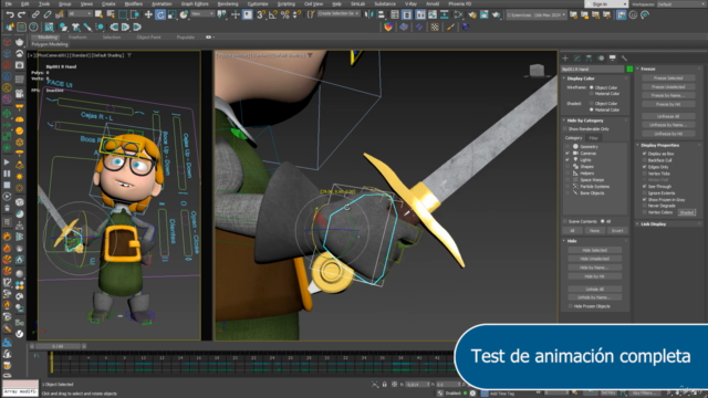 Creación de Personajes 3D para Animación con 3ds Max – Screenshot 3