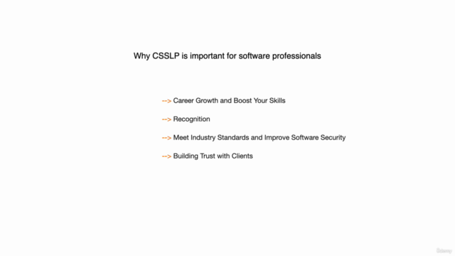 Master Secure Software Development : Complete CSSLP Guide – Screenshot 1