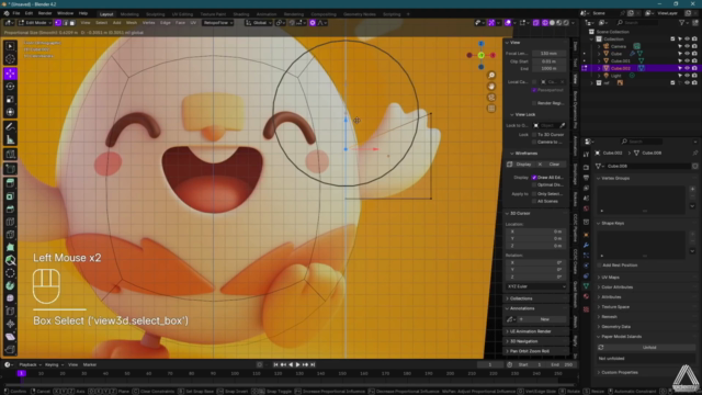 Curso para personajes en Blender – Screenshot 2