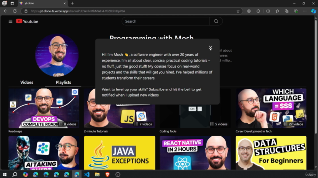 React JS Bootcamp:Build Netflix,YouTube Clone and 3 Projects – Screenshot 3