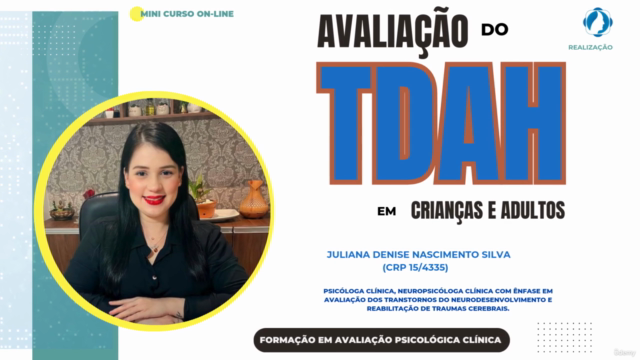 Curso A Avaliação Neuropsicológica do TDAH – Screenshot 4