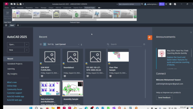 Lets Learn AutoCAD 2025 – Screenshot 4