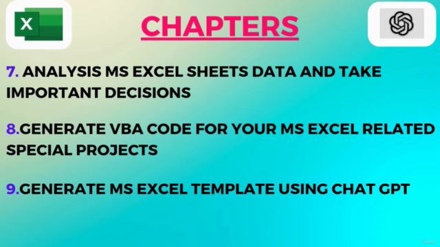 Chat GPT for Microsoft Excel User to Work Smart – Screenshot 3